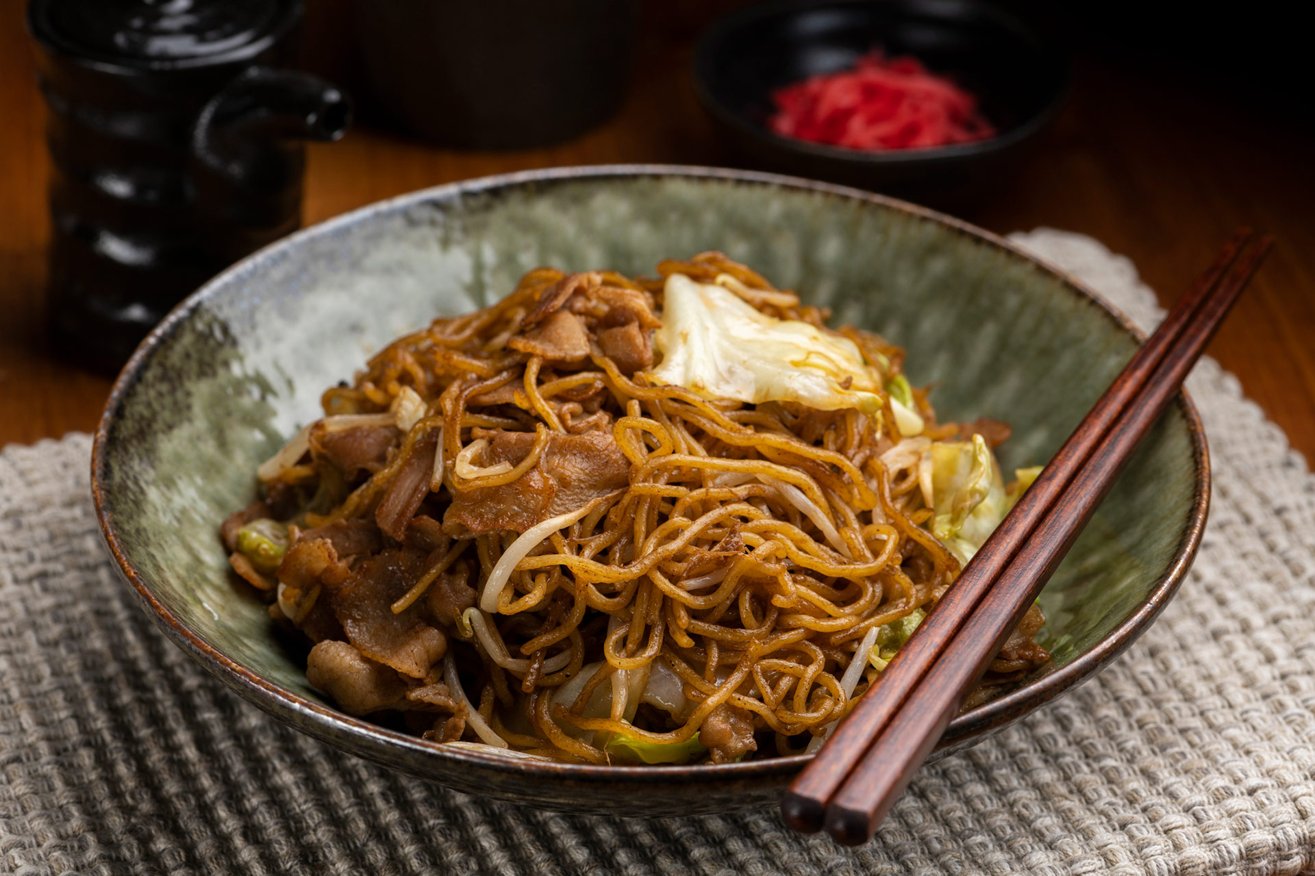 yakisoba noodle dish