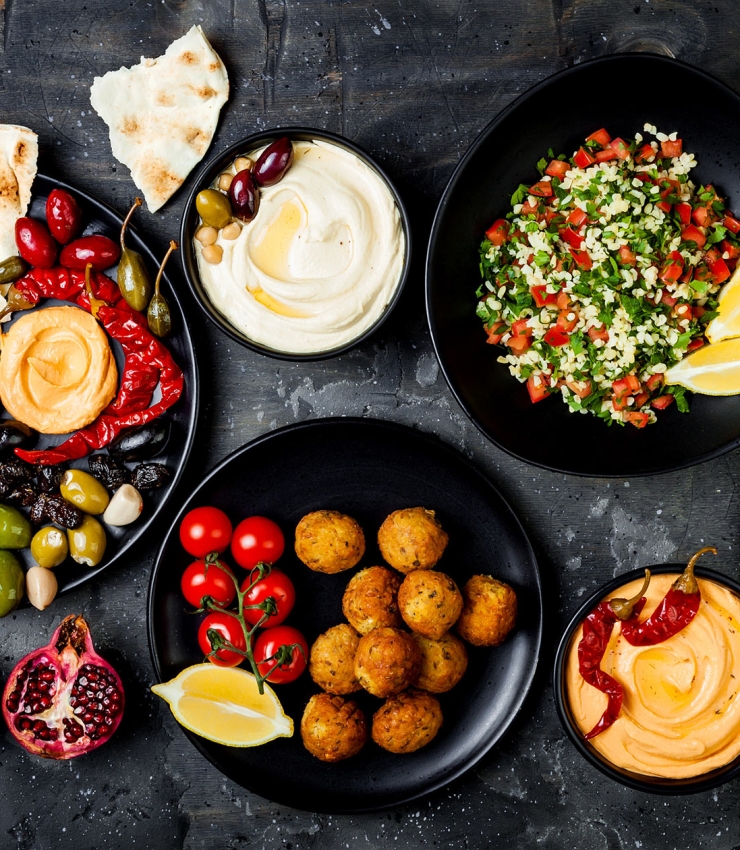 mezze platter