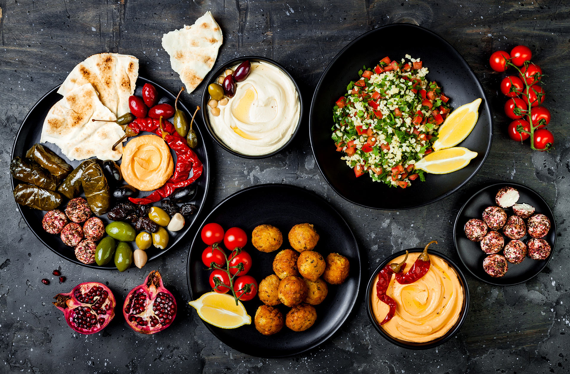 mezze platter