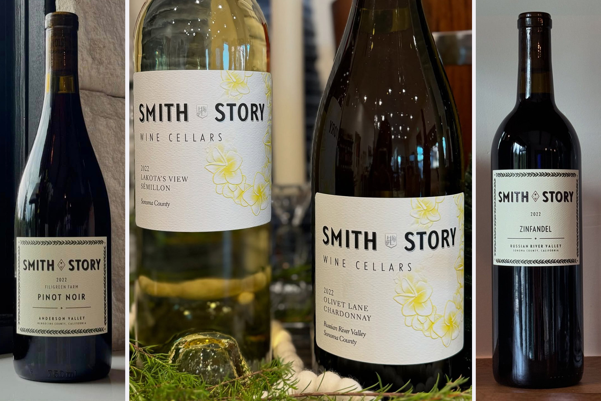 smith story wine cellars bottles of wine